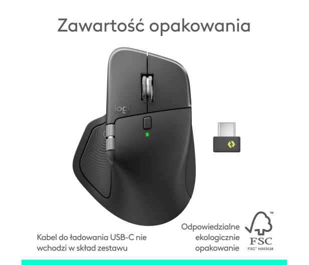 LOGITECH MX Master 4 Grafit 910-007562 - 1365779 - zdjęcie 14